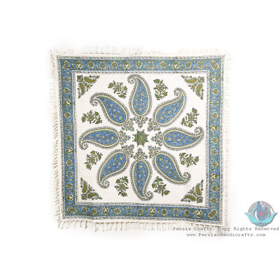 Paisley Toranj Design Tapestry Ghalamkar Tablecloth	- HGH3915
