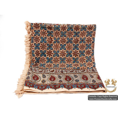 Square Tablecloth | Hand Printed Ghalamkar | HGH5107