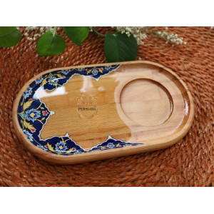 Tea & Sugar Bowl Tray | Handmade Beach Wood | PHW701 | Persiada