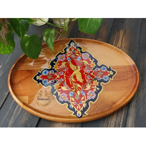 Large Tea Tray | Handmade Beach Wood | PHW703 | Persiada