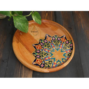 Large Tea Tray | Handmade Beach Wood | PHW703 | Persiada