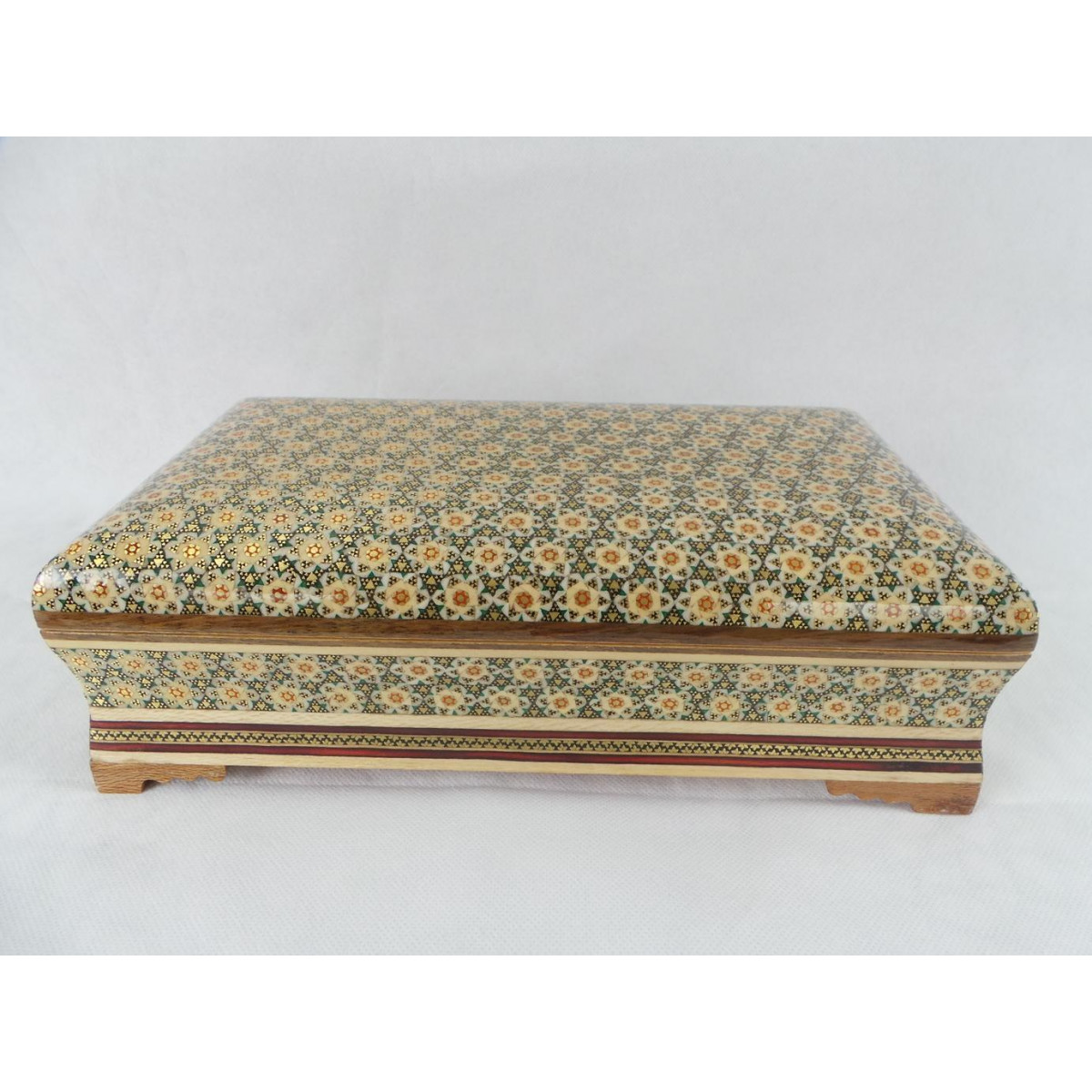Persian Khatam Handicrafts Cutlery Box - HKH3000-Persian Handicrafts