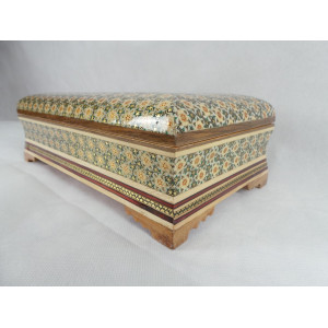 Persian Khatam Handicrafts Cutlery Box - HKH3000-Persian Handicrafts