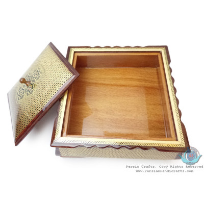 Khatam on Wood Candy/Nuts Dish - HKH3007