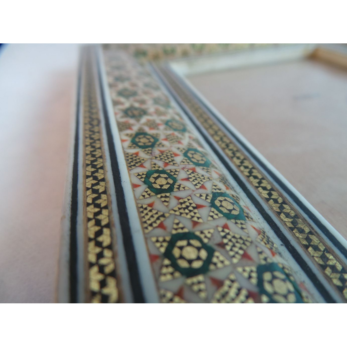 Persian Khatam Handicrafts Photo Frame - HKH3009-Persian Handicrafts