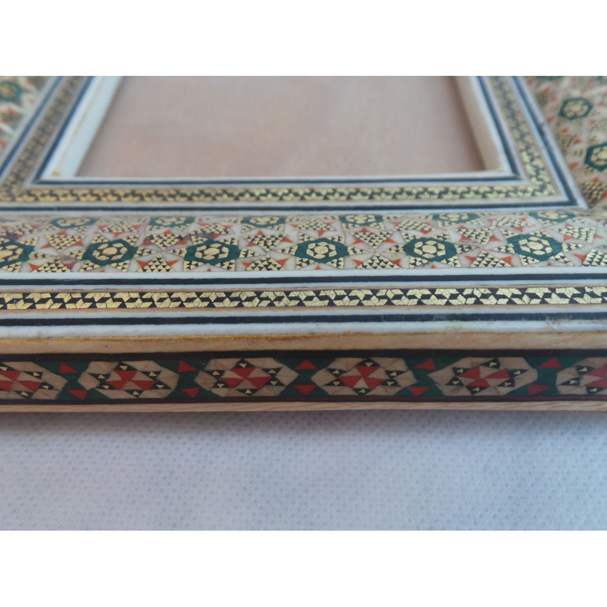 Persian Khatam Handicrafts Photo Frame - HKH3009-Persian Handicrafts
