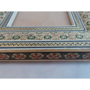 Persian Khatam Handicrafts Photo Frame - HKH3009-Persian Handicrafts