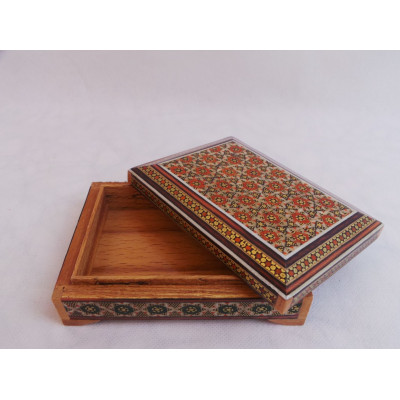 Wood and Copper Inlaying Jewelry Box - HKH3010
