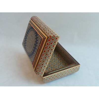 Wood and Copper Inlaying Jewelry Box - HKH3011