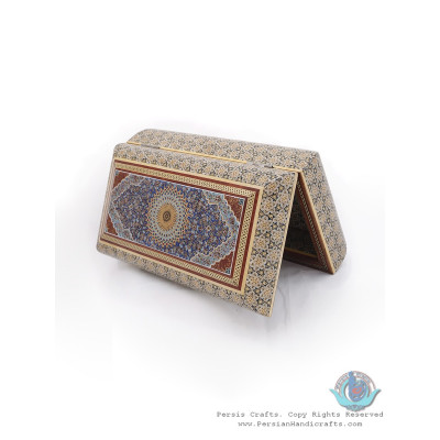 Privileged Khatam Marquetry Box with Tazhib Painting - HKH3909