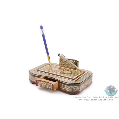 Privileged Classical Design Khatam Marquetry Pen Holder - HKH3919