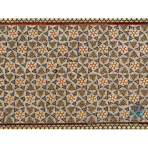 Privileged Jewelry Khatam Box w Flower Bird Miniature - HKH4000-Persian Handicrafts