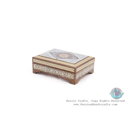 Classy Khatam Card Holder w Tazhib Miniature - HKH4005