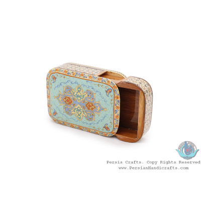 Slide-in Classy Khatam Card Holder w Miniature Design - HKH4006