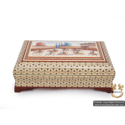 Classy Jewellery Box | Miniature Khatam Marquetry | HKH5107