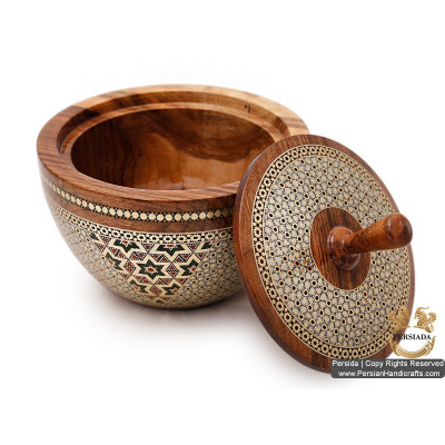 Classy Look Bowl | Khatam Marquetry | HKH5202