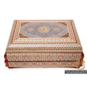 Luxury Decor Box | In & Out Khatam Marquetry | Persiada HKH5204