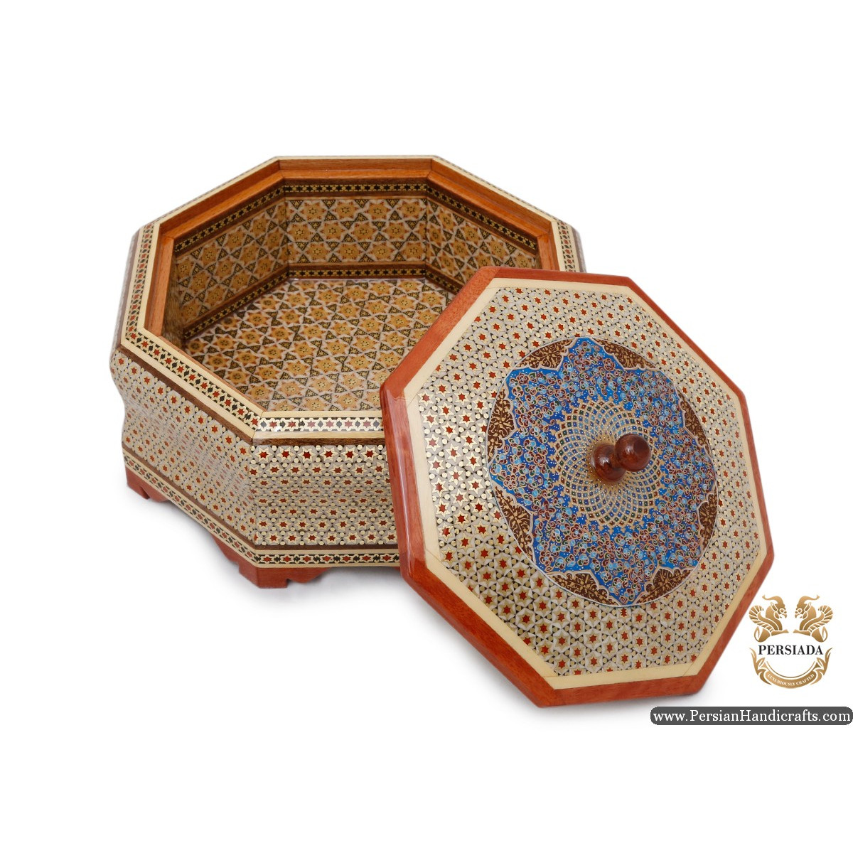 Candy Storage Box | In & Out  Khatam Marquetry | Persiada HKH6101