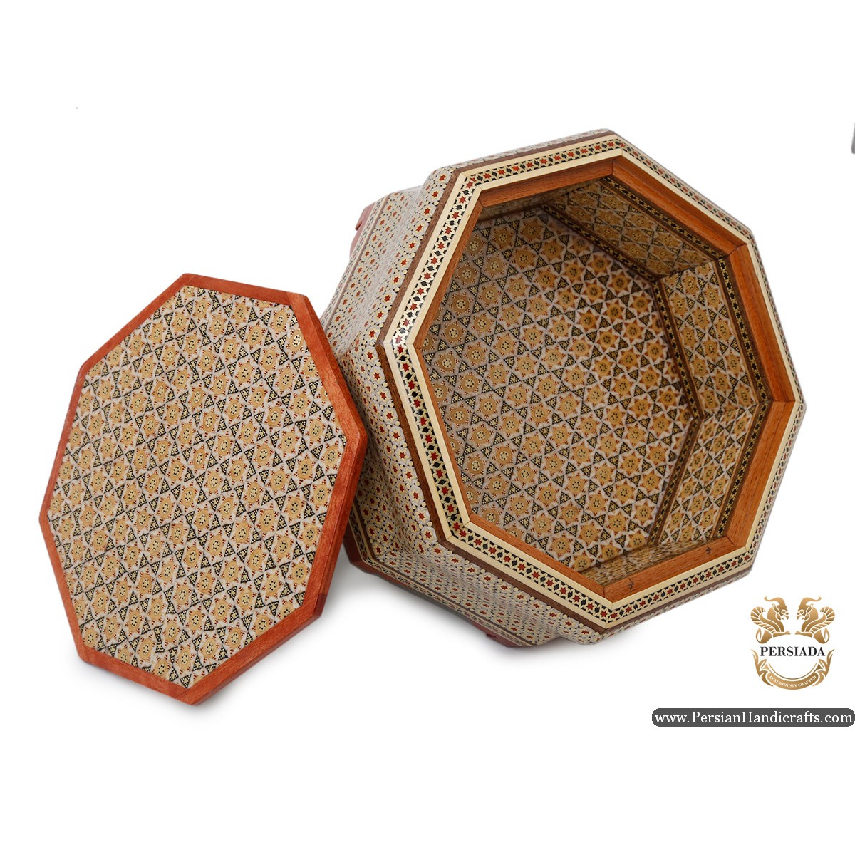 Candy Storage Box | In & Out  Khatam Marquetry | Persiada HKH6101