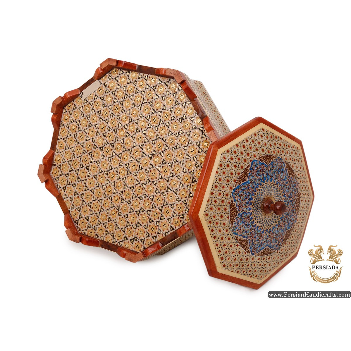 Candy Storage Box | In & Out  Khatam Marquetry | Persiada HKH6101