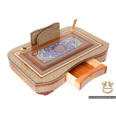 Pen Holder Letter Sorter | Miniature Khatam Marquetry | HKH6103