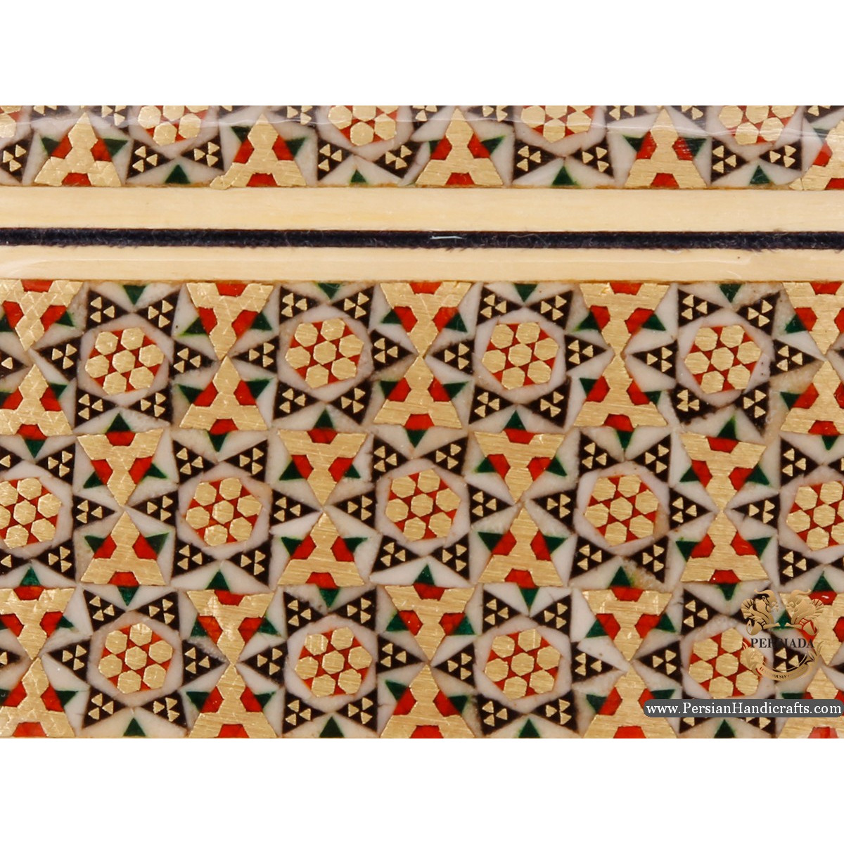 Mini jewellery Box | Miniature Khatam Marquetry | Persiada HKH6107
