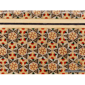 Mini jewellery Box | Miniature Khatam Marquetry | Persiada HKH6107