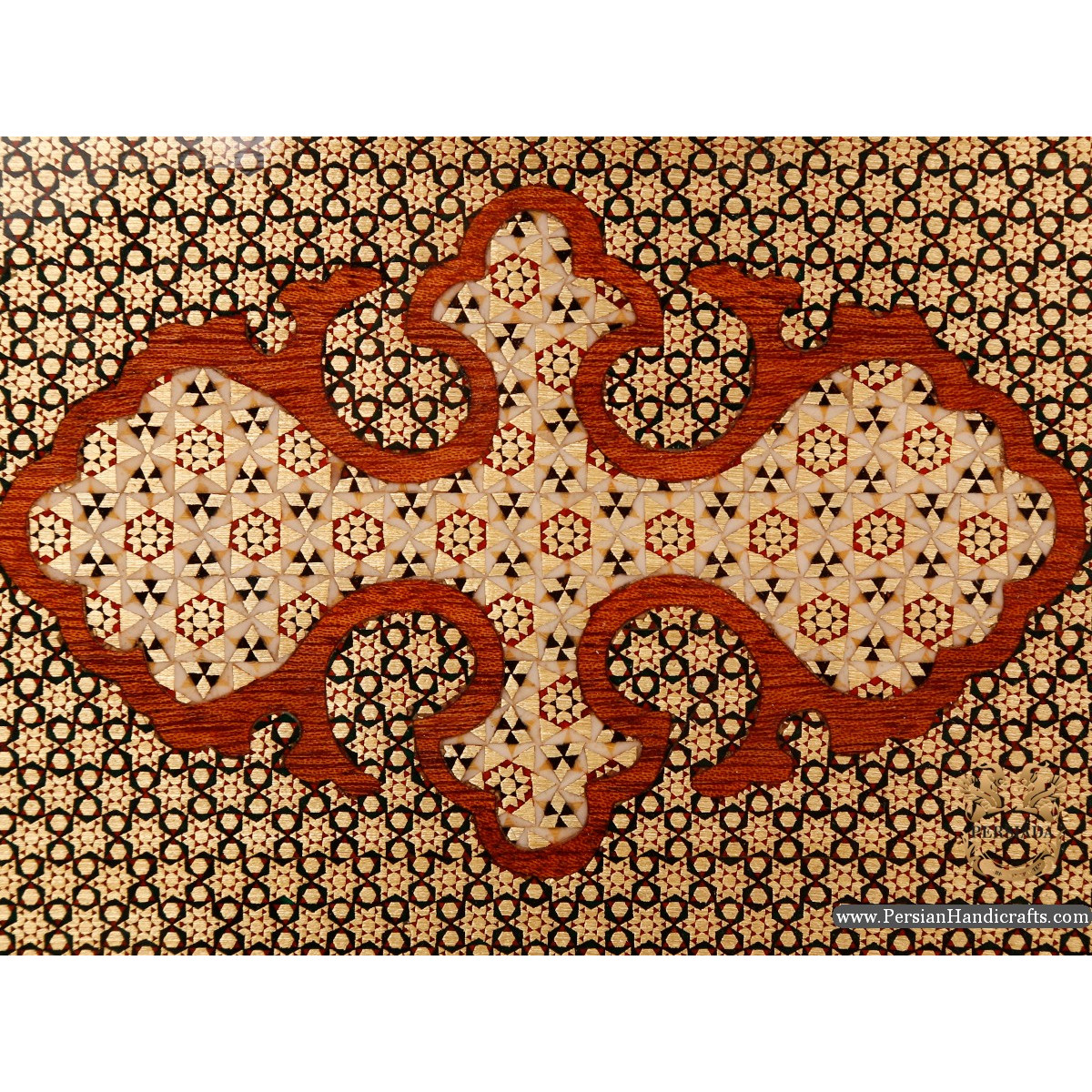 Pen Holder Letter Sorter | Classy Khatam Marquetry | Persiada HKH6110
