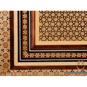 Pen Holder Letter Sorter | Classy Khatam Marquetry | Persiada HKH6110