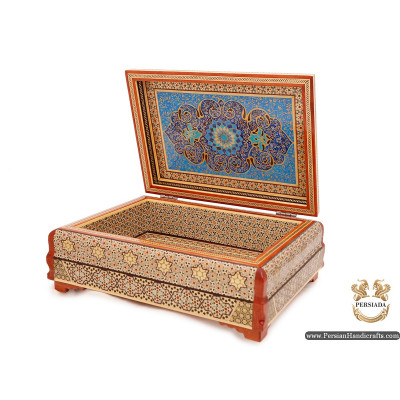Luxurious Decor Box | Miniature Khatam Marquetry | HKH6111 Luxurious Decor Box | Miniature Khatam Marquetry | HKH6111