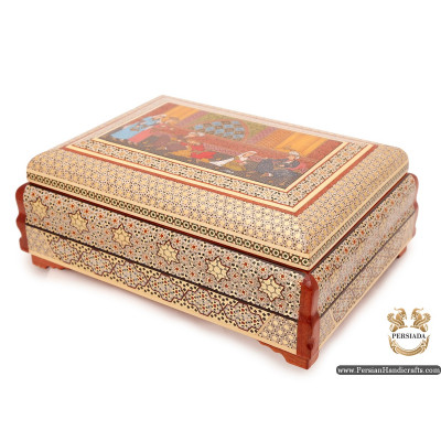 Luxurious Jewellery Box | Classy Khatam Marquetry | HKH6112 Luxurious Jewellery Box | Classy Khatam Marquetry | HKH6112