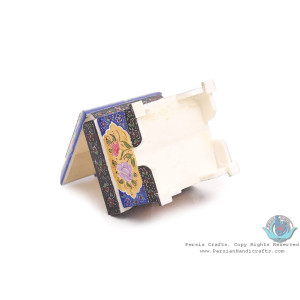 Privileged Flower & Bird Miniature Jewelry Box - HM3903-Persian Handicrafts