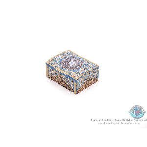 Miniature Mini Chest Shape Jewelry Box - HM3913-Persian Handicrafts