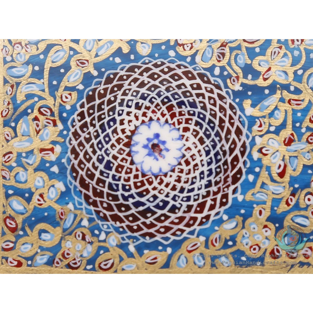 Miniature Mini Chest Shape Jewelry Box - HM3913-Persian Handicrafts