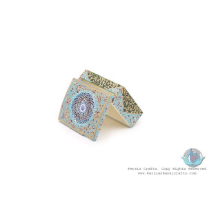 Miniature Mini Chest Shape Jewelry Box - HM3914-Persian Handicrafts