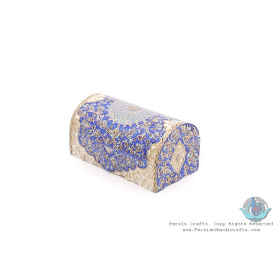 Sun & Tazhib Miniature Jewelry Box with Two Storages-HM3915