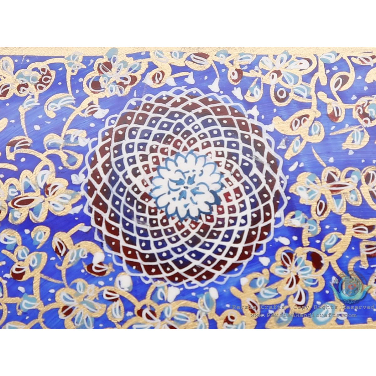 Common Miniature Chest Shape Jewelry Box - HM3916-Persian Handicrafts