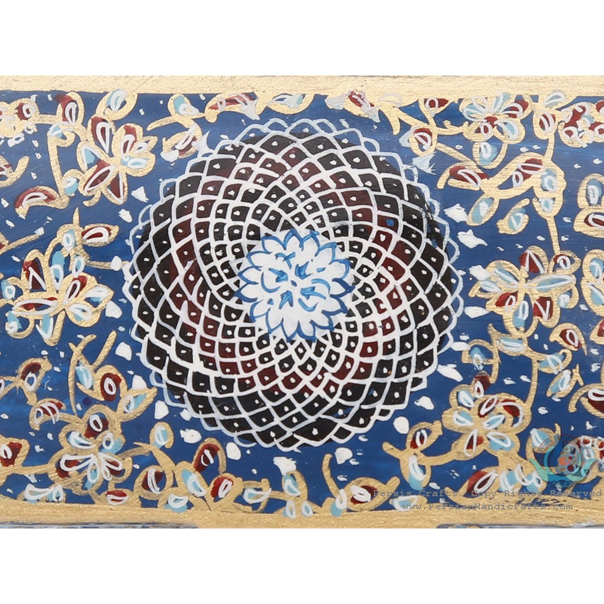 Common Miniature Chest Shape Jewelry Box - HM3917-Persian Handicrafts