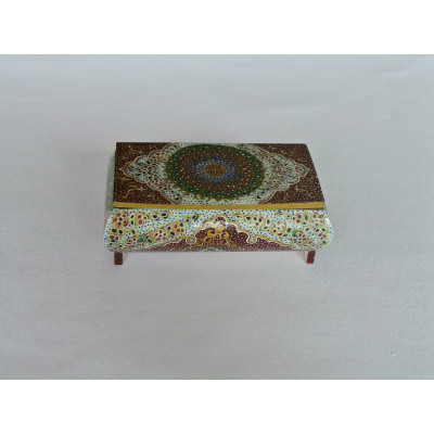 Miniature Hand Painted Jewelry Box - HM1001