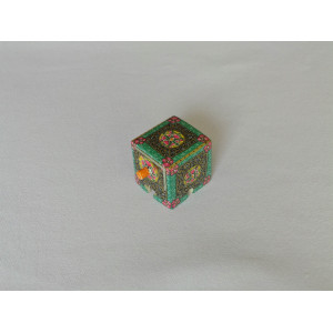 Miniature Hand Painted Jewelry Box - HM1002-Persian Handicrafts