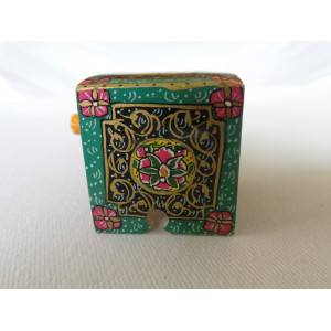 Miniature Hand Painted Jewelry Box - HM1002-Persian Handicrafts