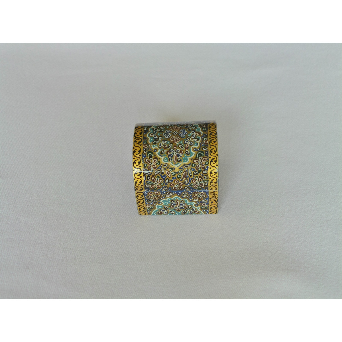 Miniature Hand Painted Jewelry Box - HM1006-Persian Handicrafts