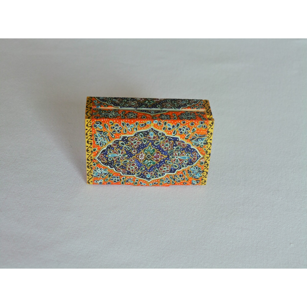 Miniature Hand Painted Jewelry Box - HM1007-Persian Handicrafts
