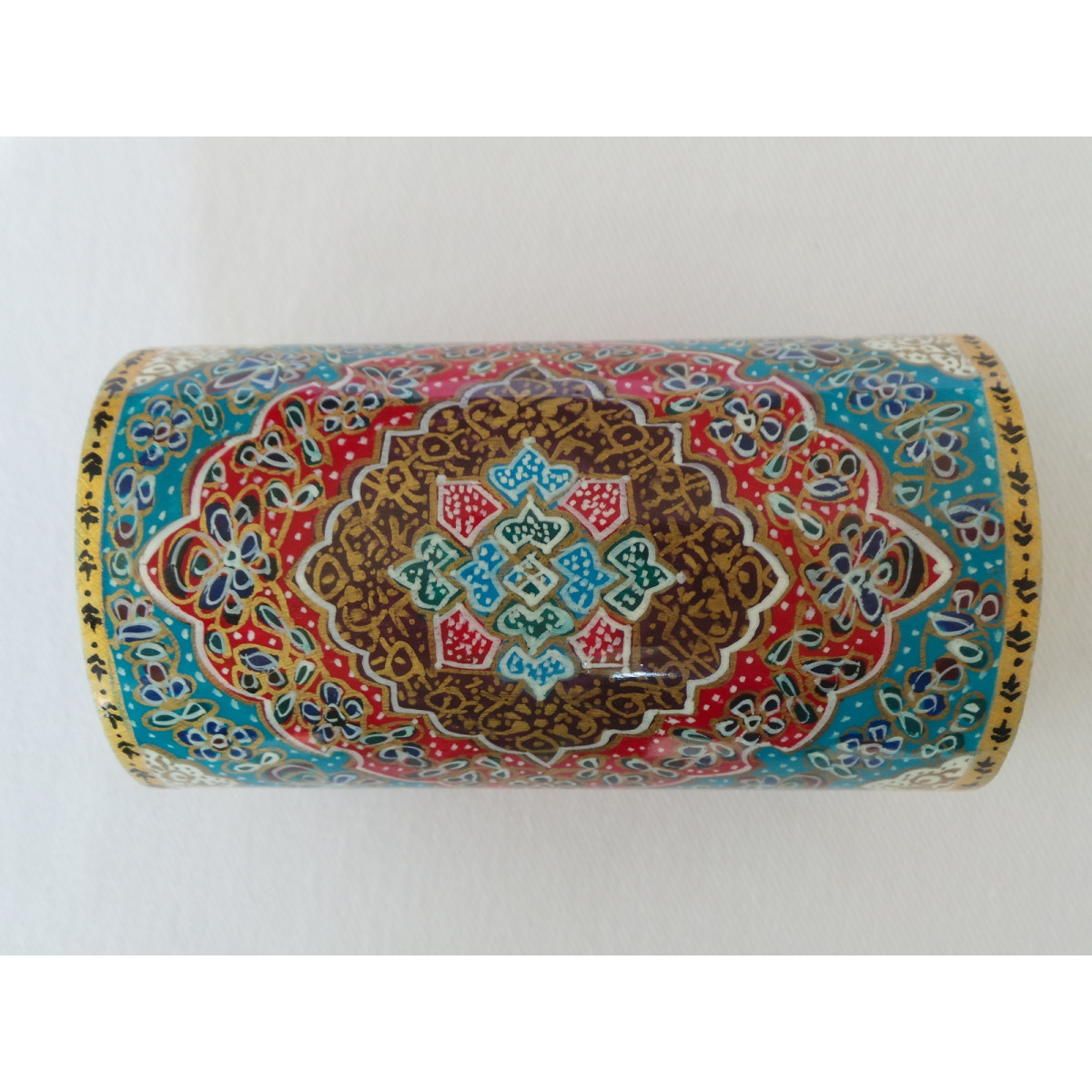 Miniature Hand Painted Jewelry Box - HM1008-Persian Handicrafts