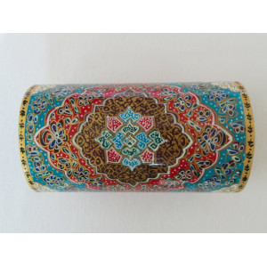 Miniature Hand Painted Jewelry Box - HM1008-Persian Handicrafts