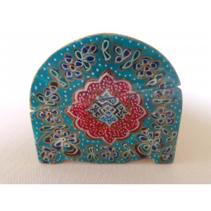 Miniature Hand Painted Jewelry Box - HM1008-Persian Handicrafts