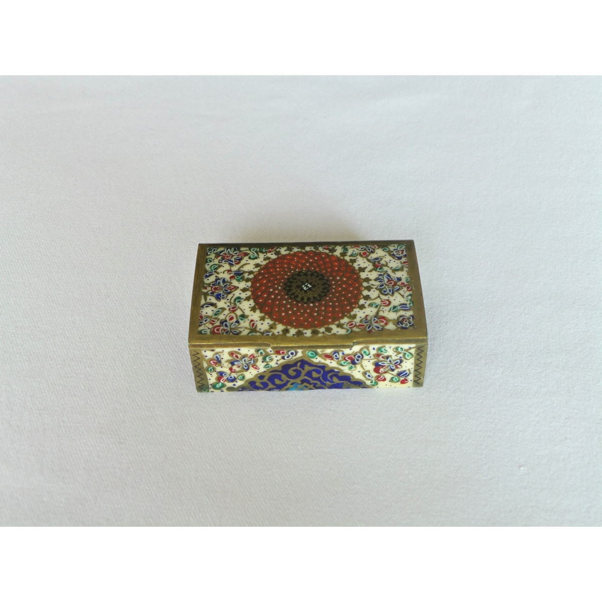 Miniature Hand Painted Jewelry Box - HM1010-Persian Handicrafts