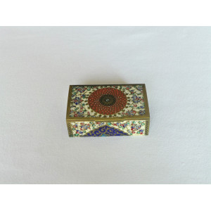 Miniature Hand Painted Jewelry Box - HM1010-Persian Handicrafts