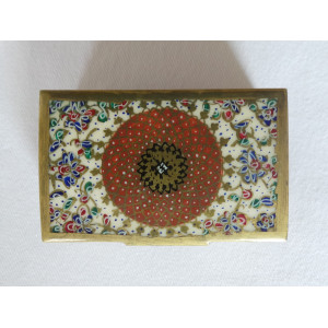 Miniature Hand Painted Jewelry Box - HM1010-Persian Handicrafts