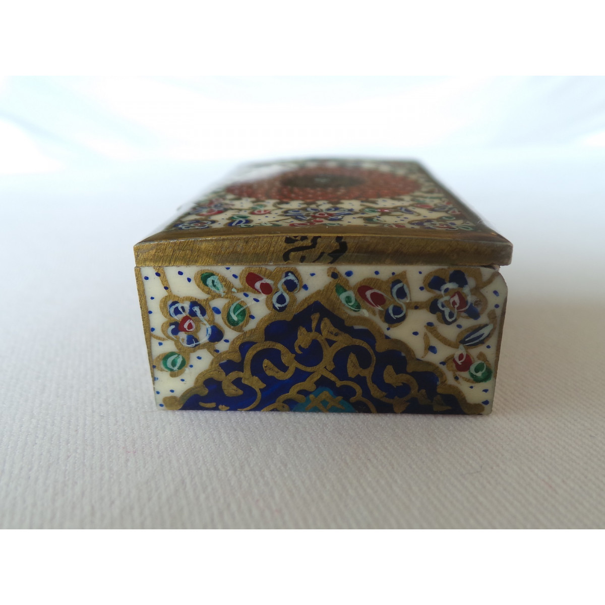 Miniature Hand Painted Jewelry Box - HM1010-Persian Handicrafts